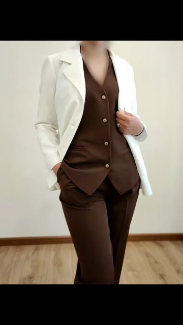 کت کرپ مازاراتی یقه انگلیسی برند"میس آلفا" با کدC5